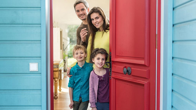 A Fun Way to Greet Visitors - French Mats