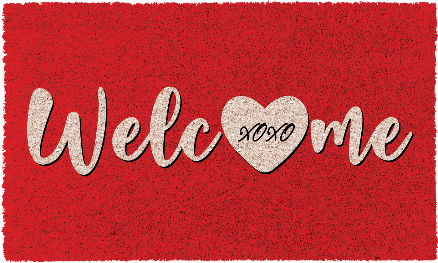 Welcome Valentine | Coco Mats N More