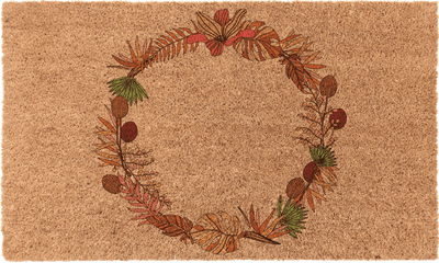 Fall Wreath Monogram | Coco Mats N More