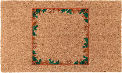 Falling Leaves Monogram | Coco Mats N More