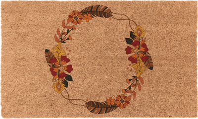 Boho Fall Monogram | Coco Mats N More