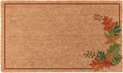 Fall Border Personalized | Coco Mats N More