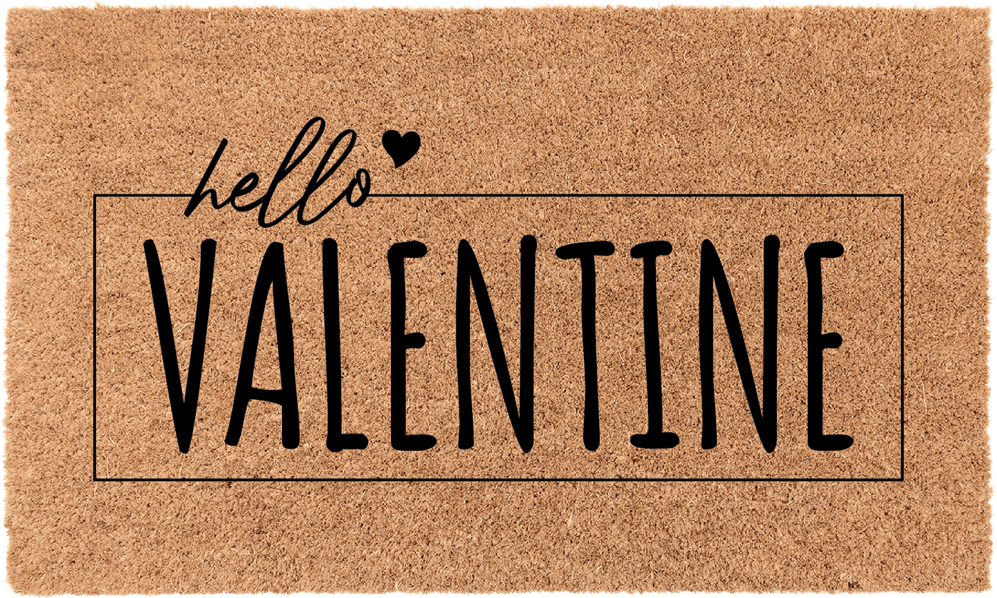 Hello Valentine | Coco Mats N More