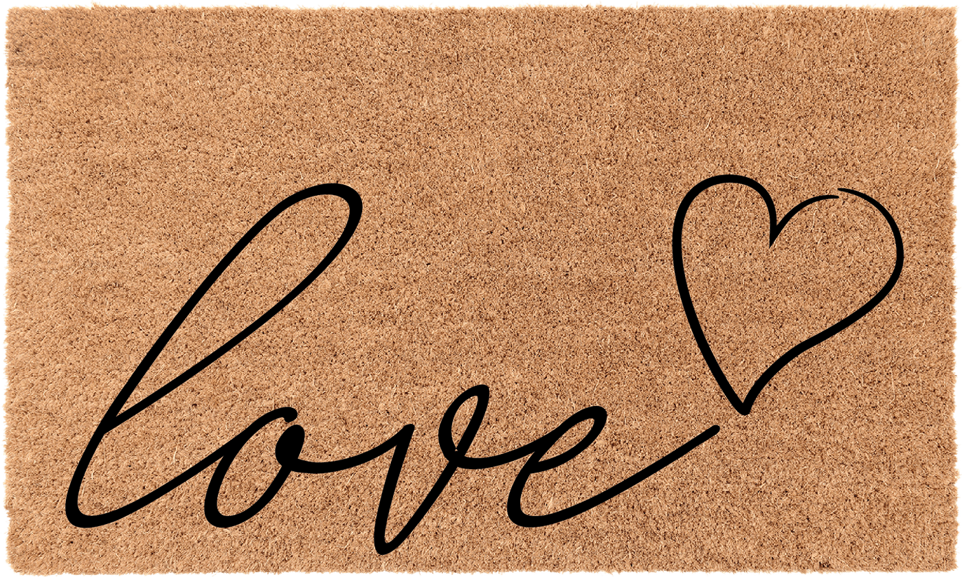 Love Heart Big | Coco Mats N More