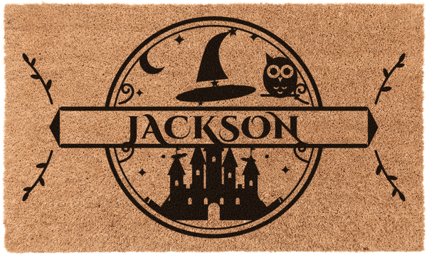 Personalized Split Circle Castle