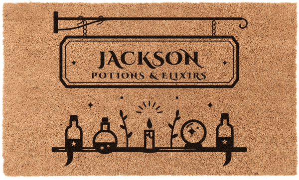 Personalized Apothecary Sign