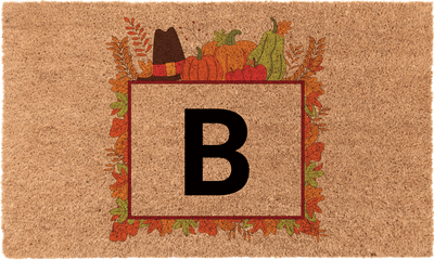 Pumpkin Harvest Monogram | Coco Mats N More