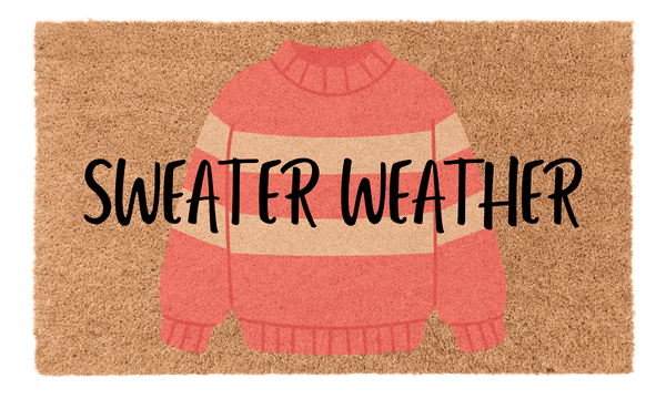 Sweater Weather Coir Mat