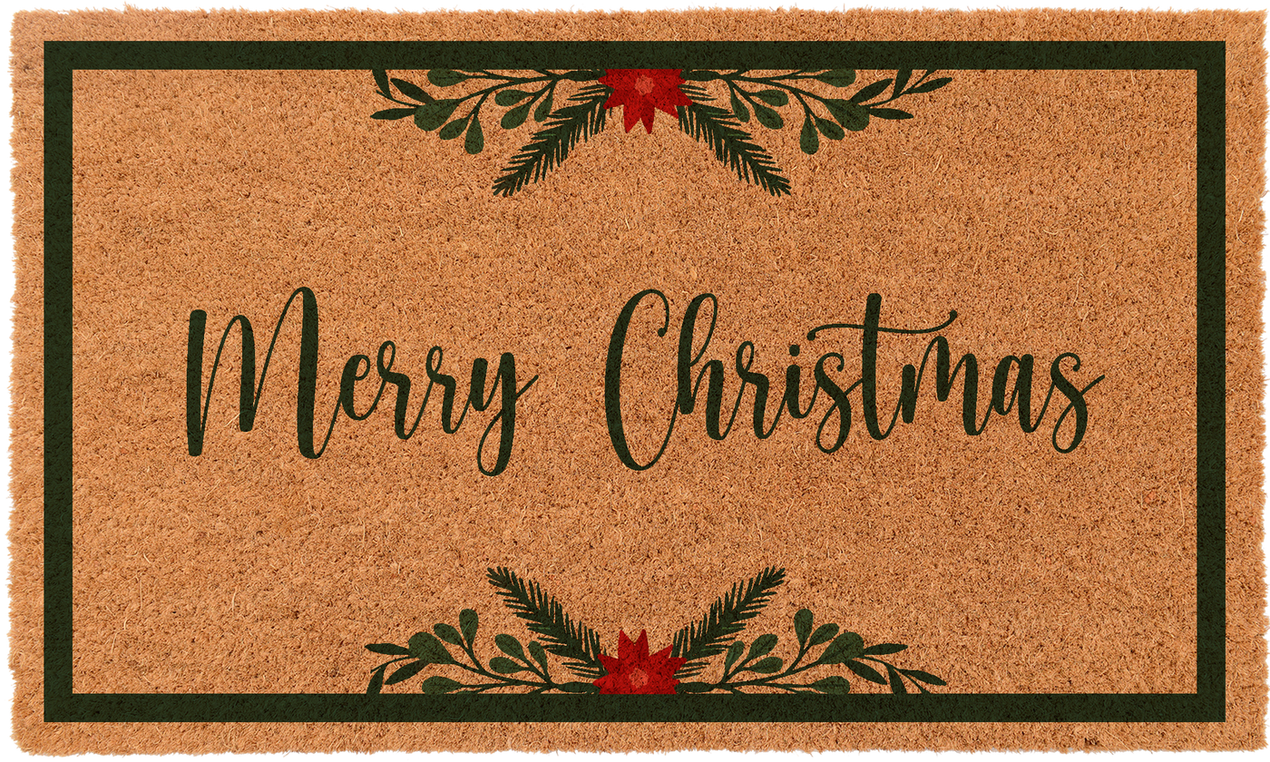 Merry Christmas Border | Coco Mats N More