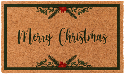 Merry Christmas Border | Coco Mats N More