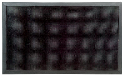 Black Finger Tip Rubber Mat