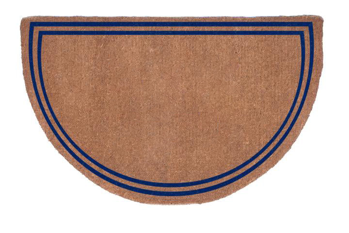 Half Round Double Border Doormats