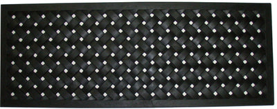 Braided Recycled Rubber Doormat ( 18" x 30" )