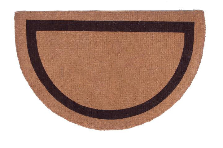 Half Round Single Border  Doormats