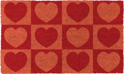 Red Hearts | Coco Mats N More