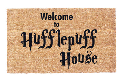 Welcome to Hufflepuff House Coco Doormat