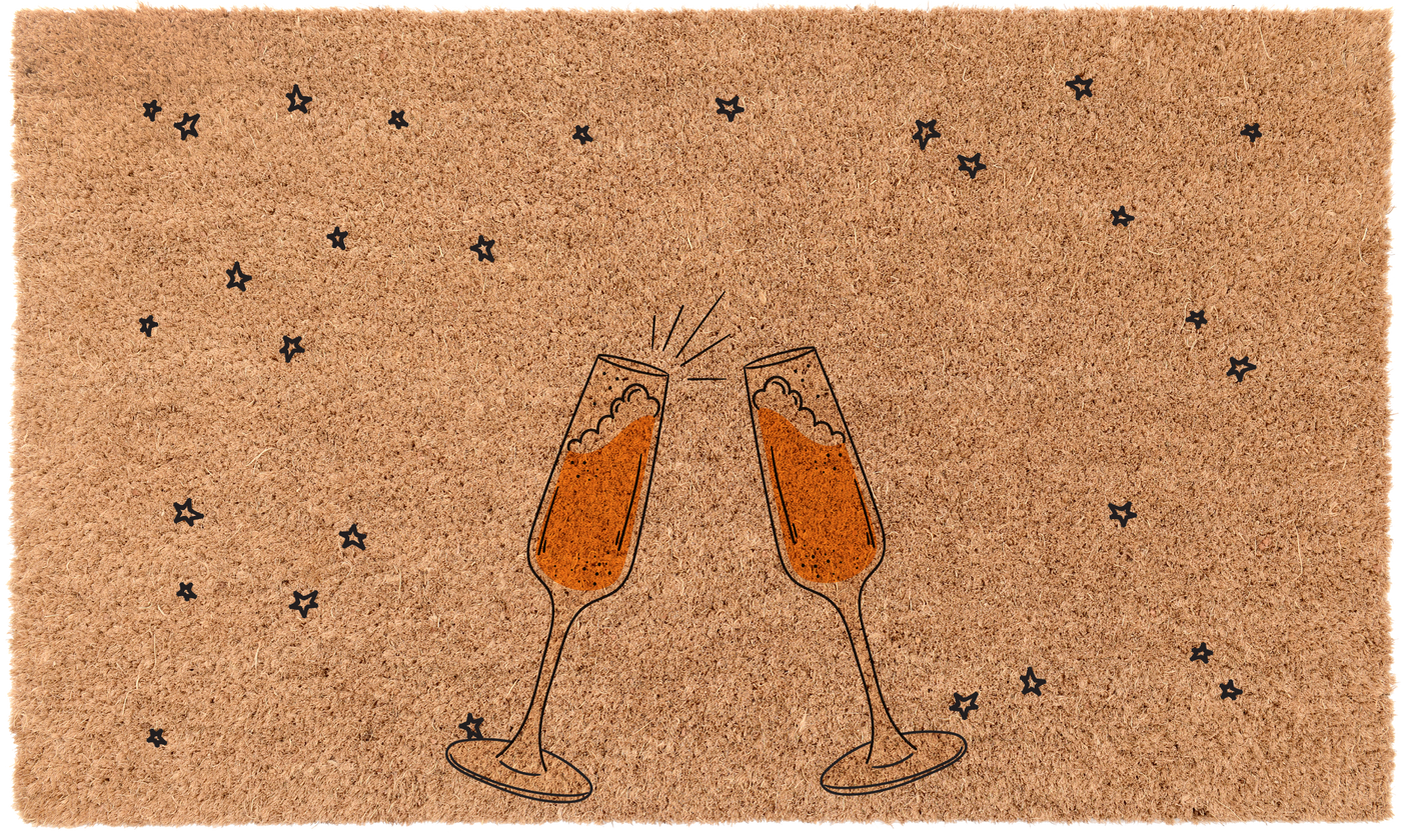 Cheers Champagne | Coco Mats N More