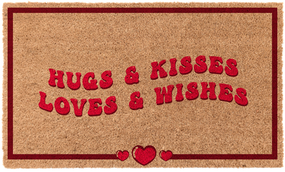 Hugs & Kisses | Coco Mats N More